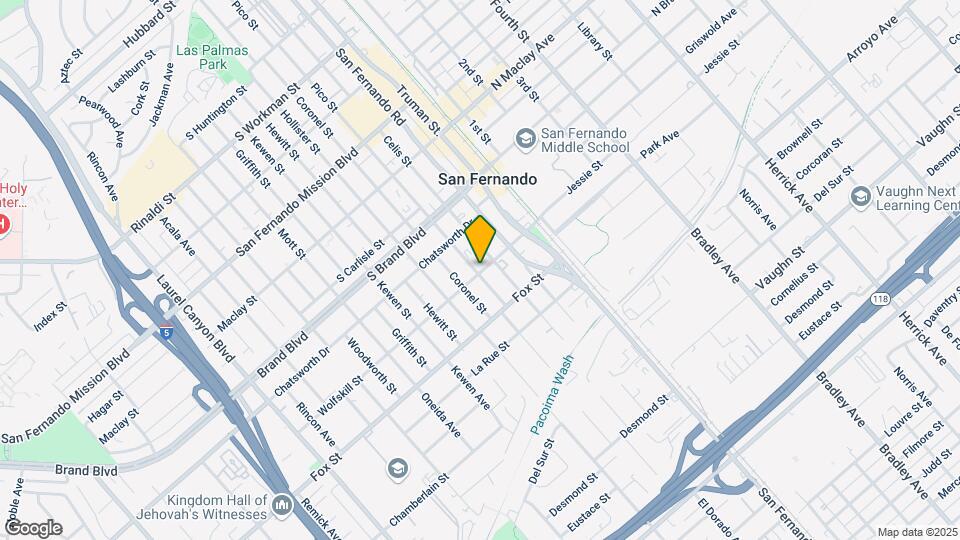 701 Pico St Map and Location Details