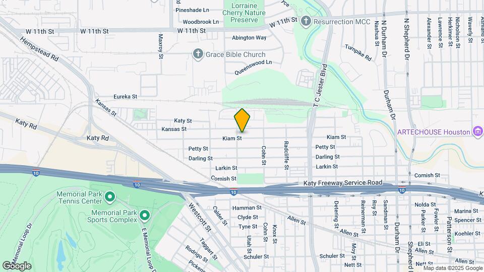 5636 Kiam St Map and Location Details