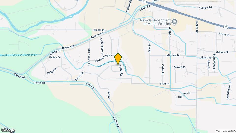 1269 Lattin Rd Map and Location Details