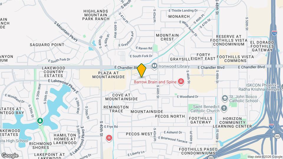 4235 E Windmere Dr Map and Location Details