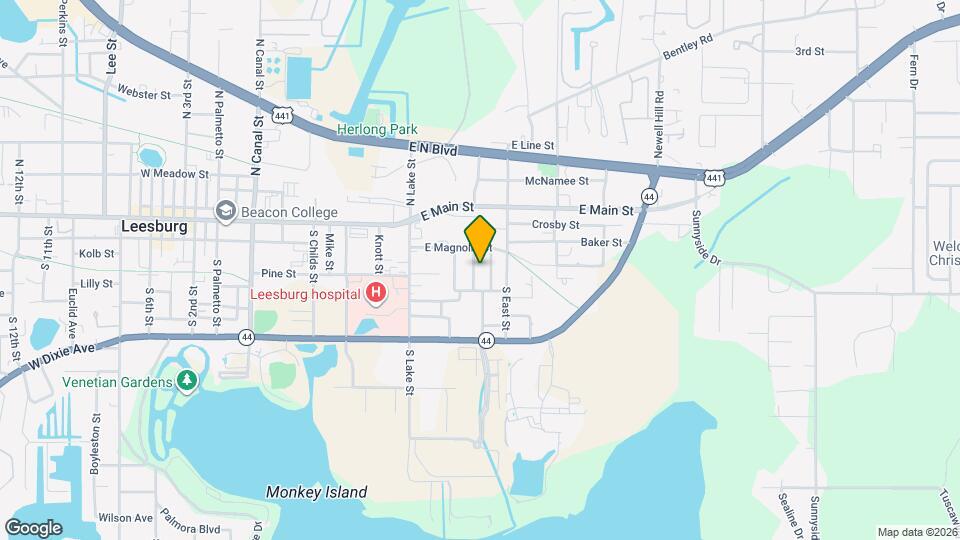 222 Bisby St Map and Location Details