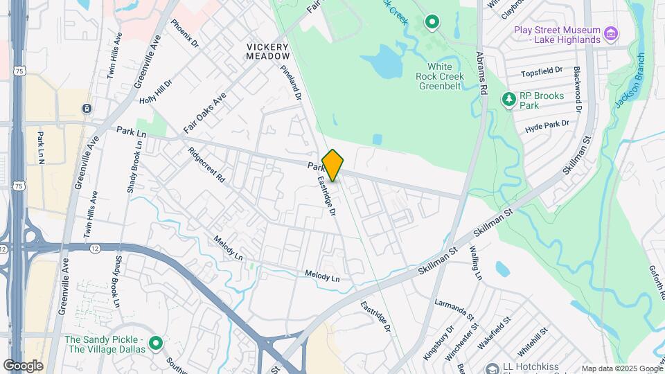 6808 Eastridge Dr Map and Location Details