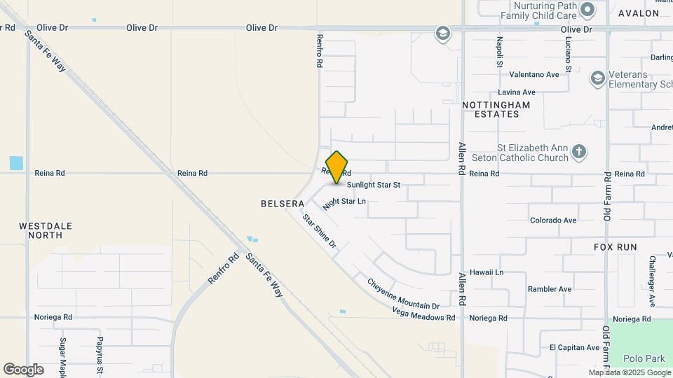 13515 Sunlight Star St Map and Location Details