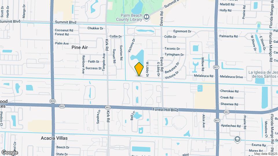 3662 Victoria Dr Map and Location Details