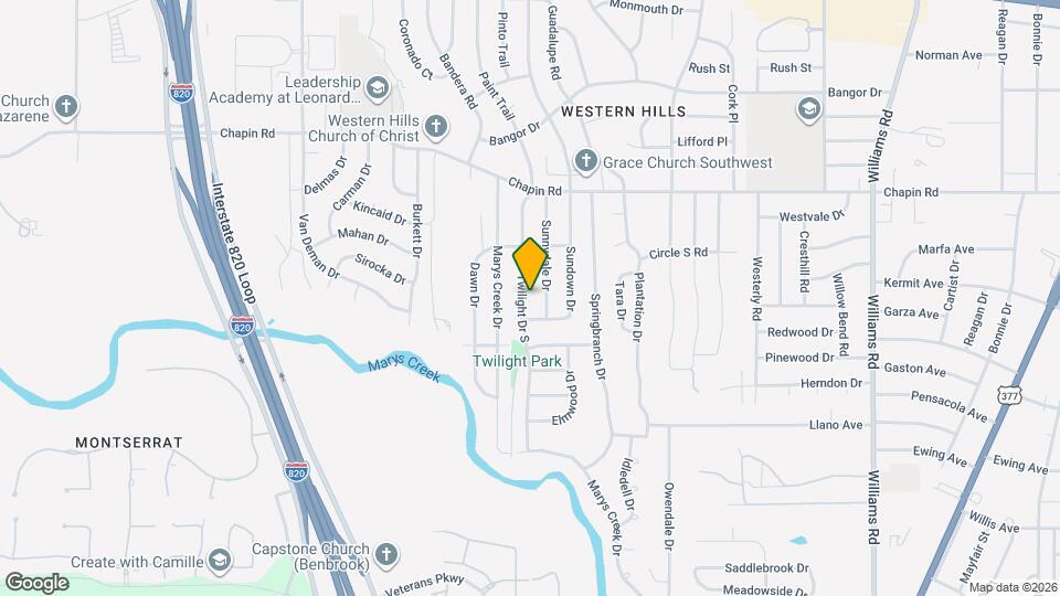 4009 Twilight Dr S Map and Location Details