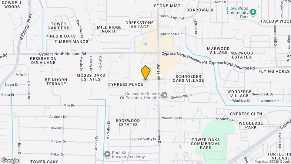 12018 Grace Hall Dr Map and Location Details