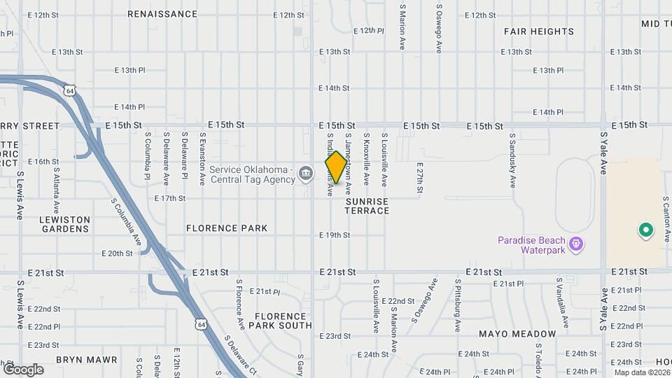 1637 S Indianapolis Ave Map and Location Details
