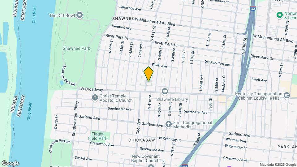 679 S 41st St Map and Location Details