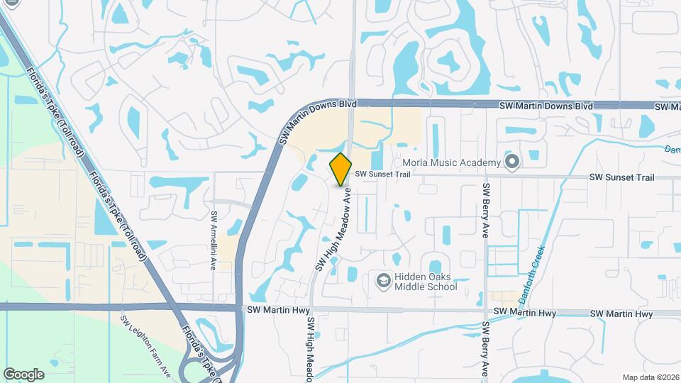 3662 SW Sunset Trace Cir Map and Location Details