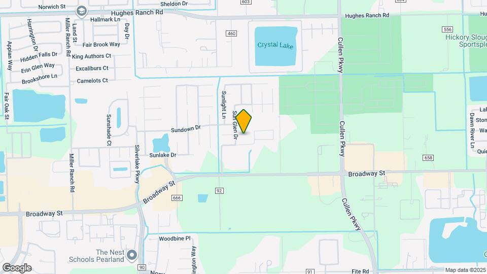 9006 Sunny Brook Ln Map and Location Details