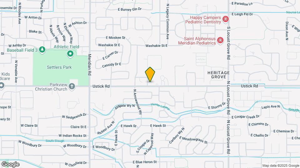 3224 N Curt Dr Map and Location Details