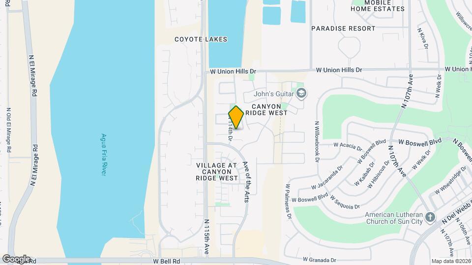 11429 W Austin Thomas Dr Map and Location Details