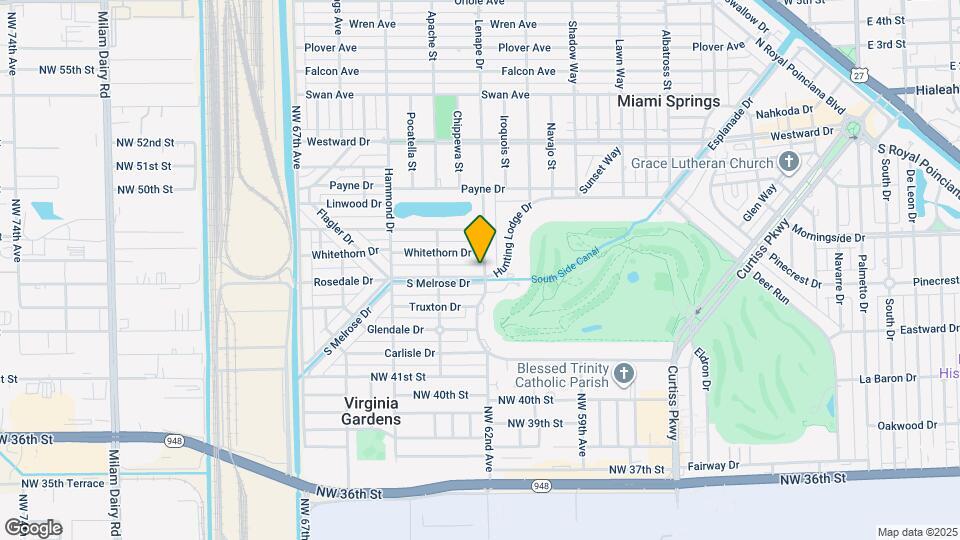1 N Melrose Dr Map and Location Details
