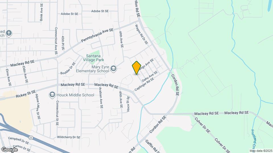 961 Waikiki St SE Map and Location Details