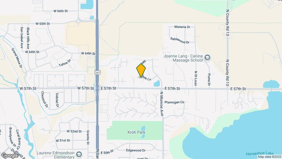 5743 Snow Mesa Ct Map and Location Details