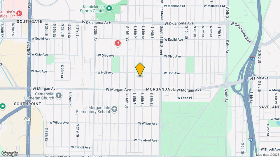 3423 S 15th St, Unit 3423 Map and Location Details