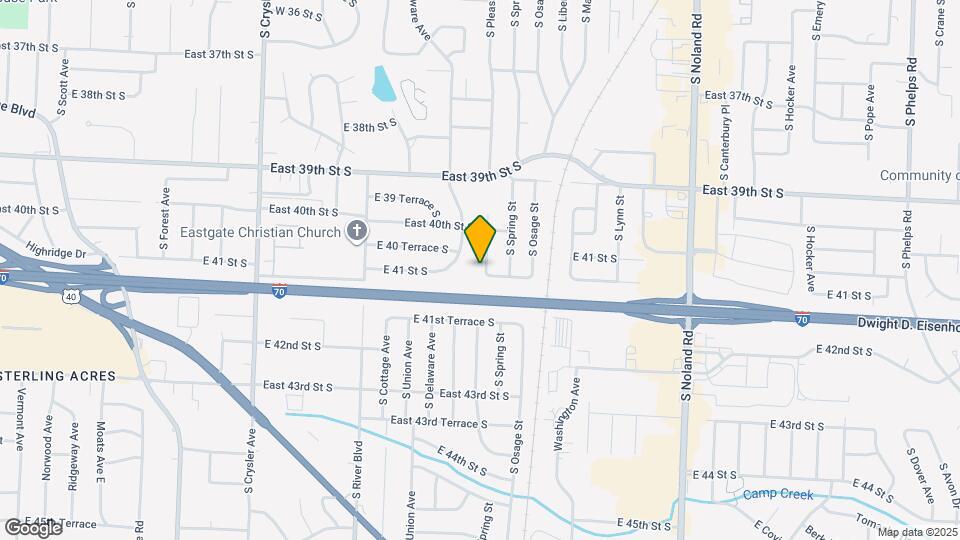 4028 S Pleasant St Map and Location Details