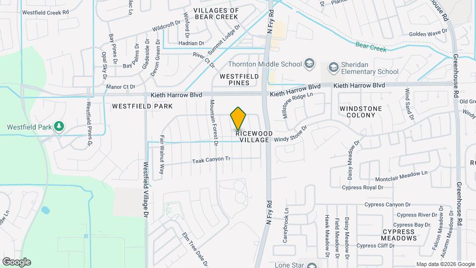 5007 Oak Stand Ct Map and Location Details