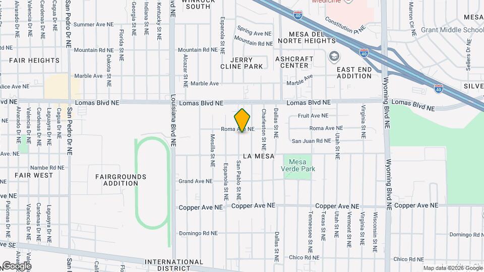 628 San Pablo St NE Map and Location Details