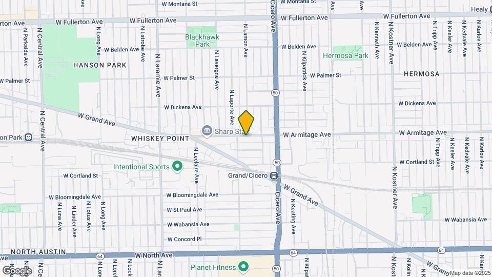 4867 W Armitage Ave Map and Location Details