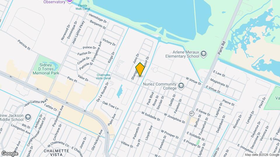 3617 Jupiter Dr Map and Location Details