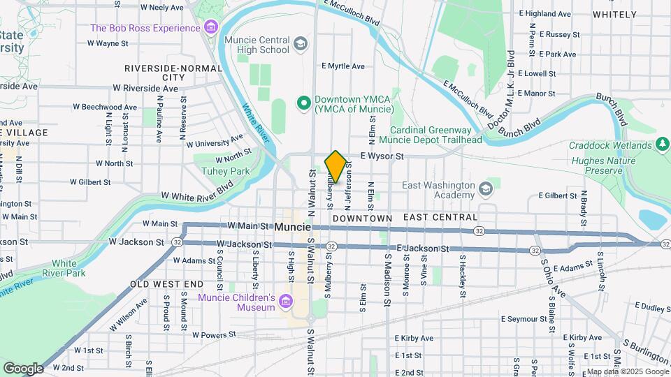 208 E Gilbert St Map and Location Details