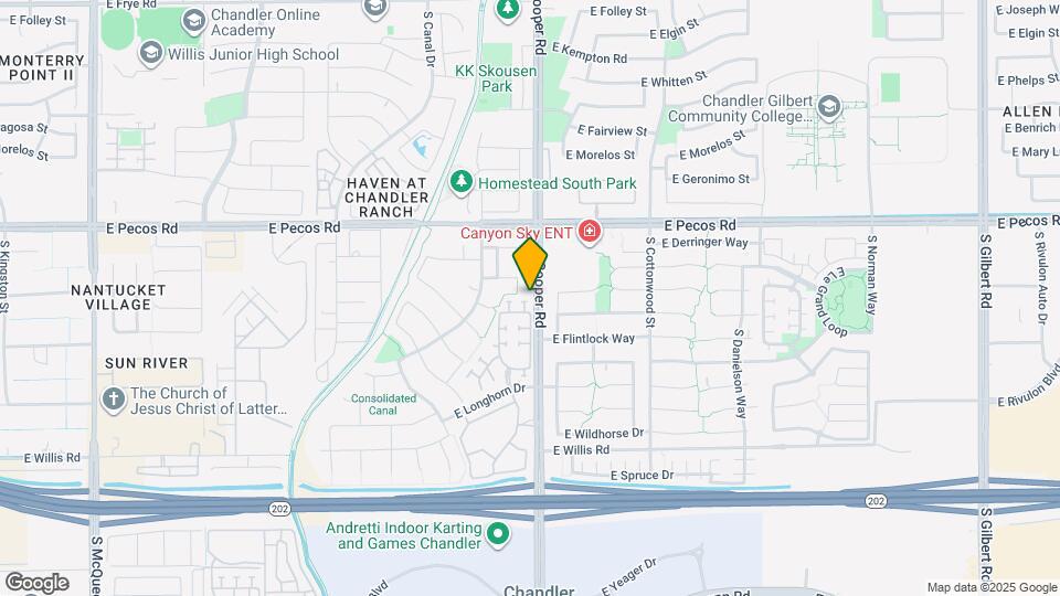 1990 E Browning Pl Map and Location Details