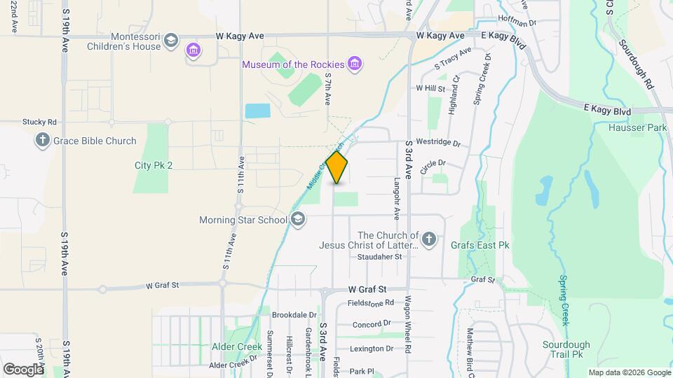 2612 Westridge Dr Map and Location Details