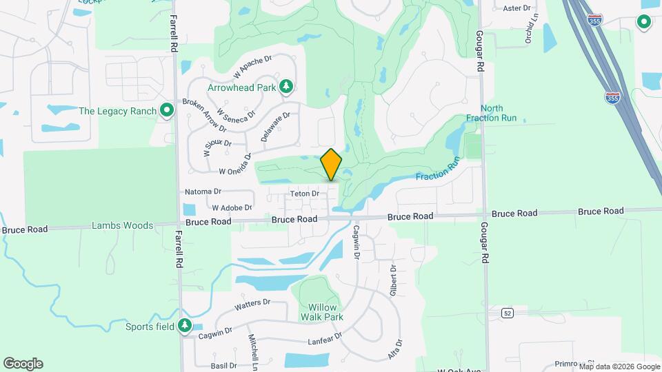 17419 Yakima Dr Map and Location Details