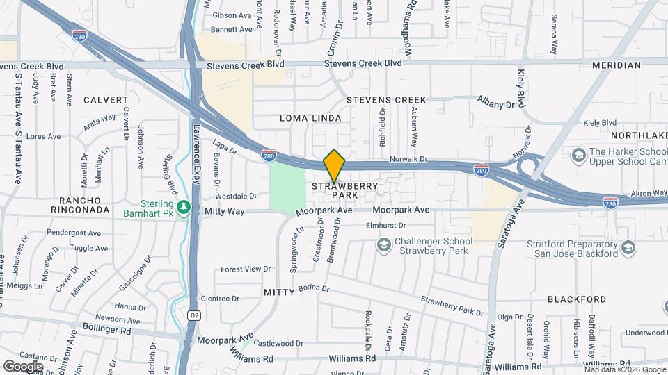 4832 Vesca Way Map and Location Details