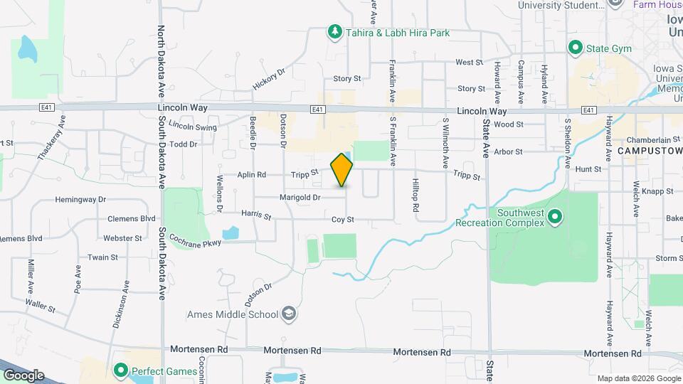 329 Sunflower Dr Map and Location Details