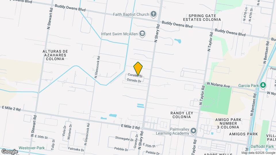 2312 Corales St Map and Location Details