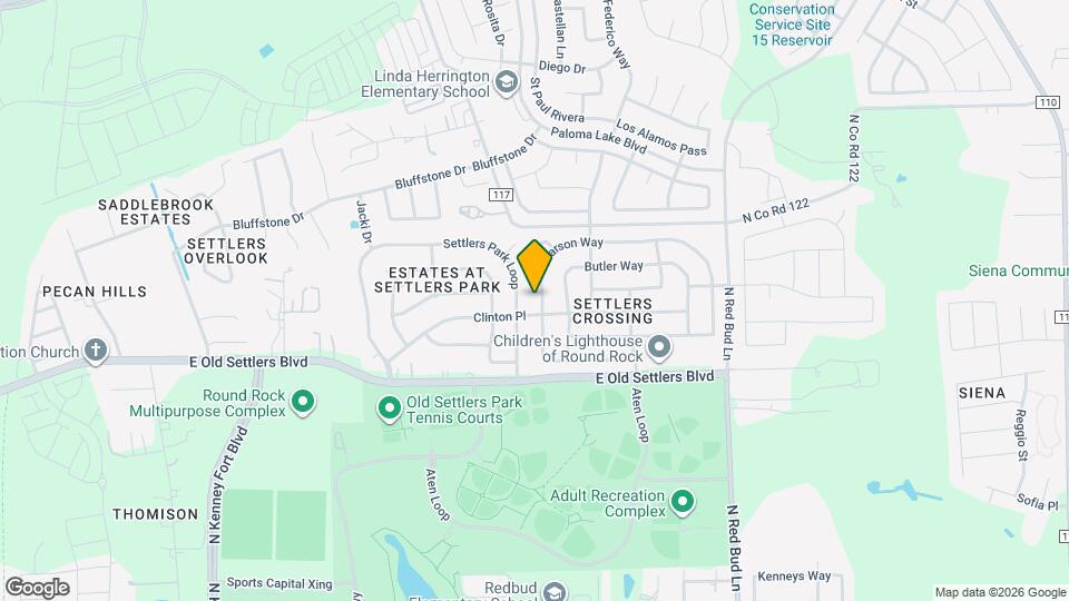 2308 Pearson Way Map and Location Details