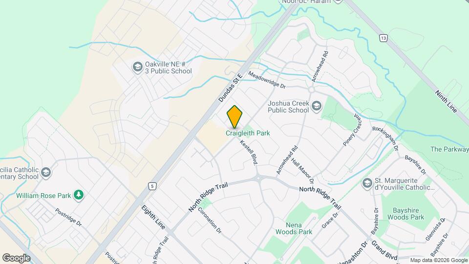 1334 Kestell Blvd. Map and Location Details
