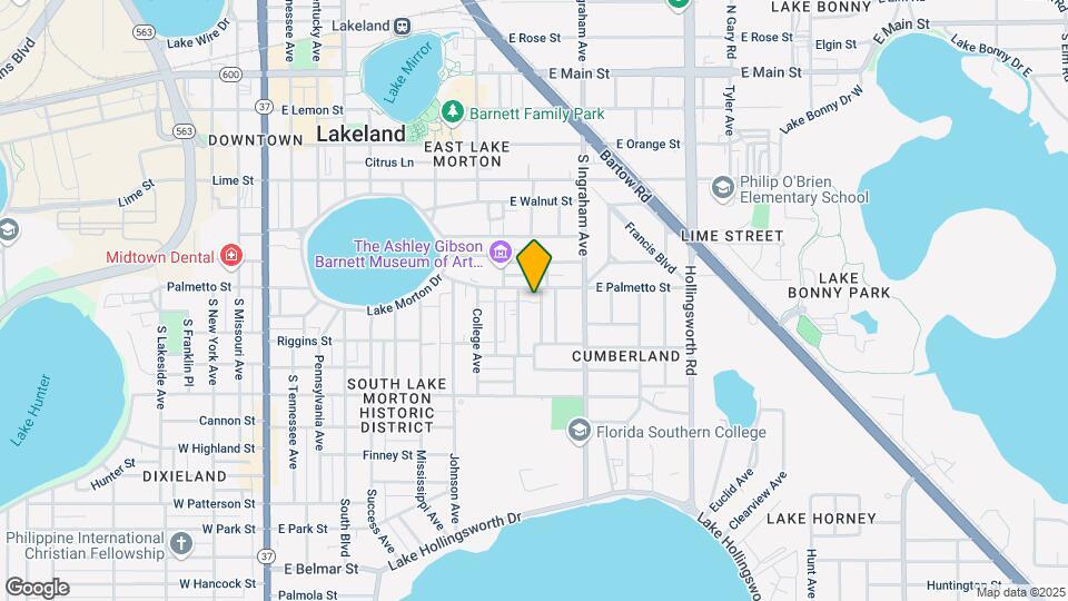 915 E Palmetto St Map and Location Details