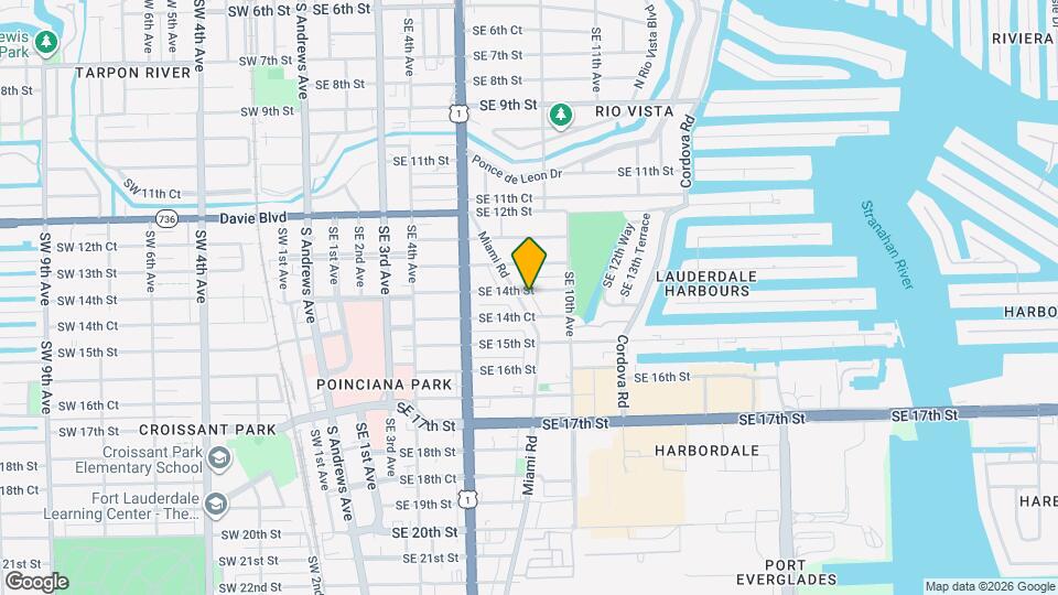 806 SE 14th St Map and Location Details