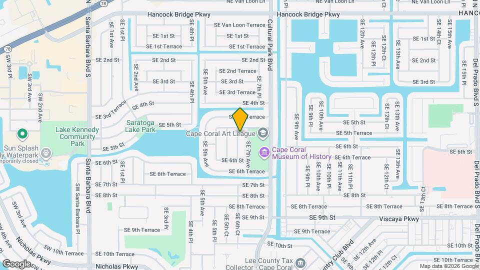 509 SE 6th Pl Map and Location Details