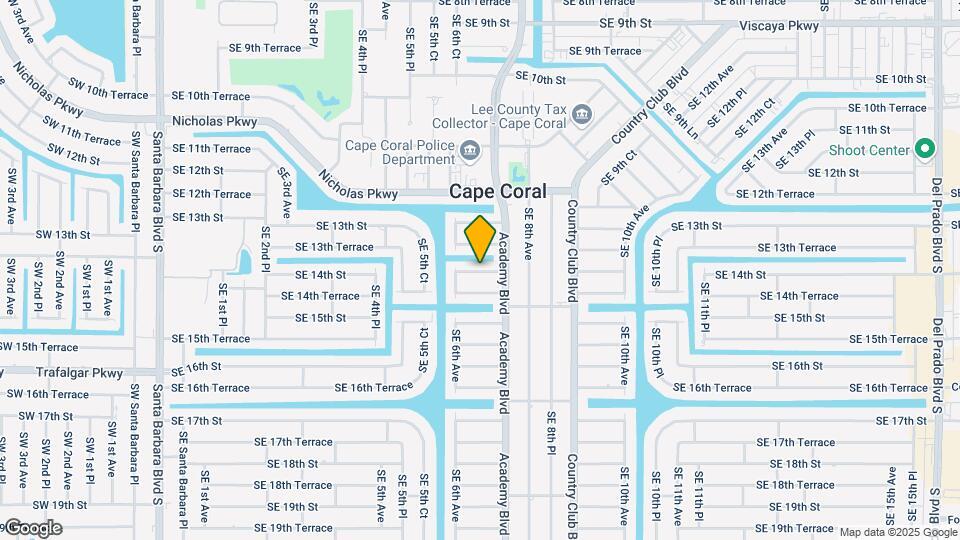 613 SE 14th St Map and Location Details