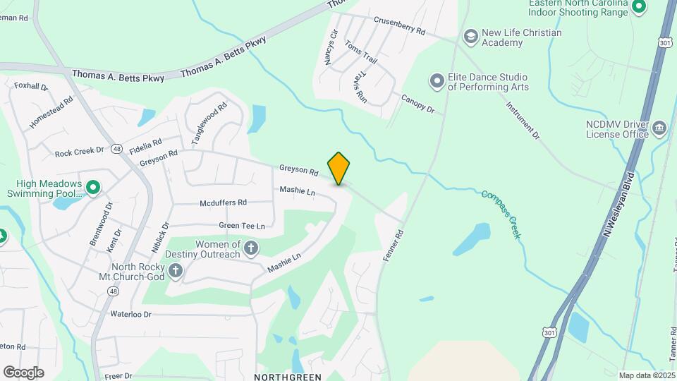 813 Greyson Rd Map and Location Details