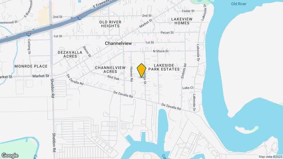 812 Coolidge St Map and Location Details