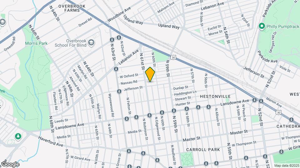 6029 Jefferson St Map and Location Details