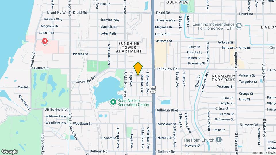 1331 S Washington Ave Mapa y Detalles de la Ubicación