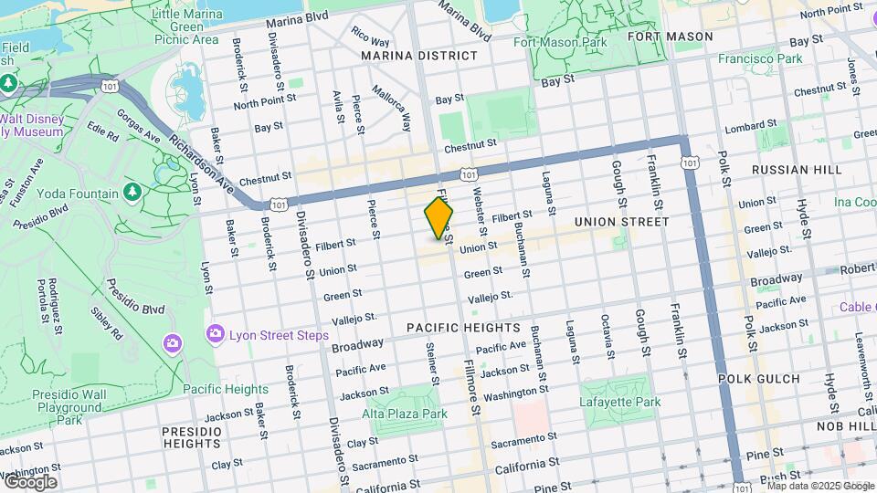 2228 Union St Map and Location Details