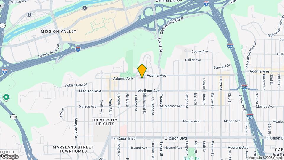 4668 Mississippi St Mapa y Detalles de la Ubicación