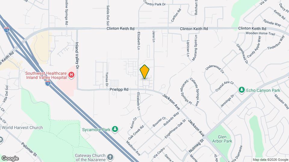 24775 Ahora Ct Map and Location Details