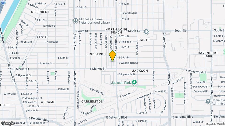 5440 Cerritos Ave Map and Location Details