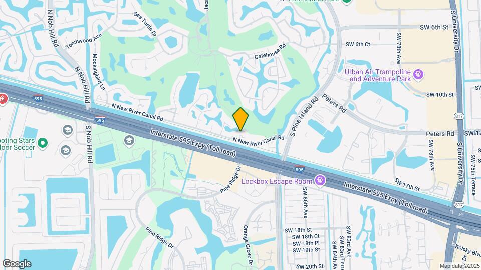 8951 N New River Canal Rd Map and Location Details