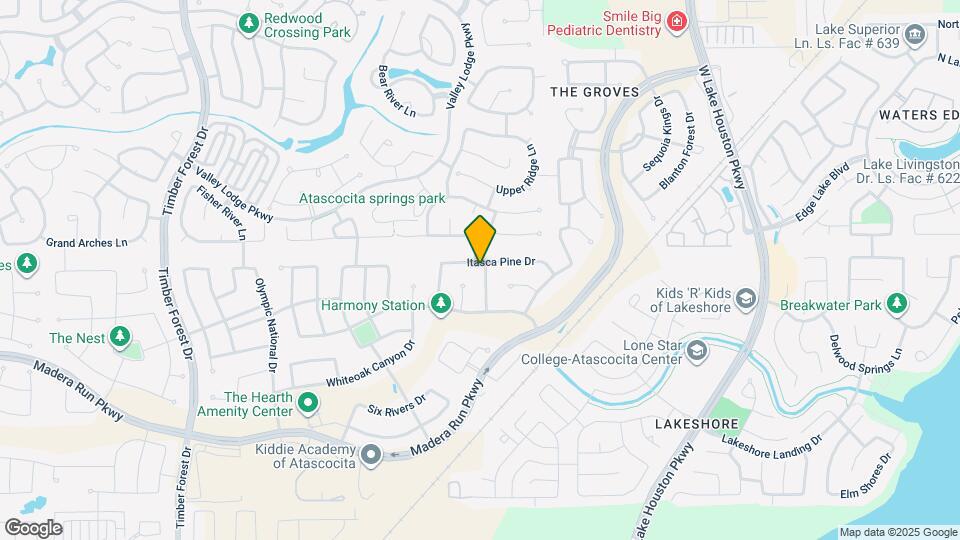 16835 Fowler Pines Dr Map and Location Details