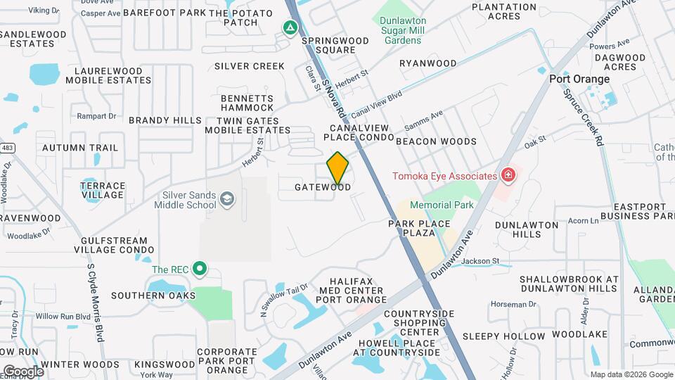 1061 Oak Forest Cir Map and Location Details