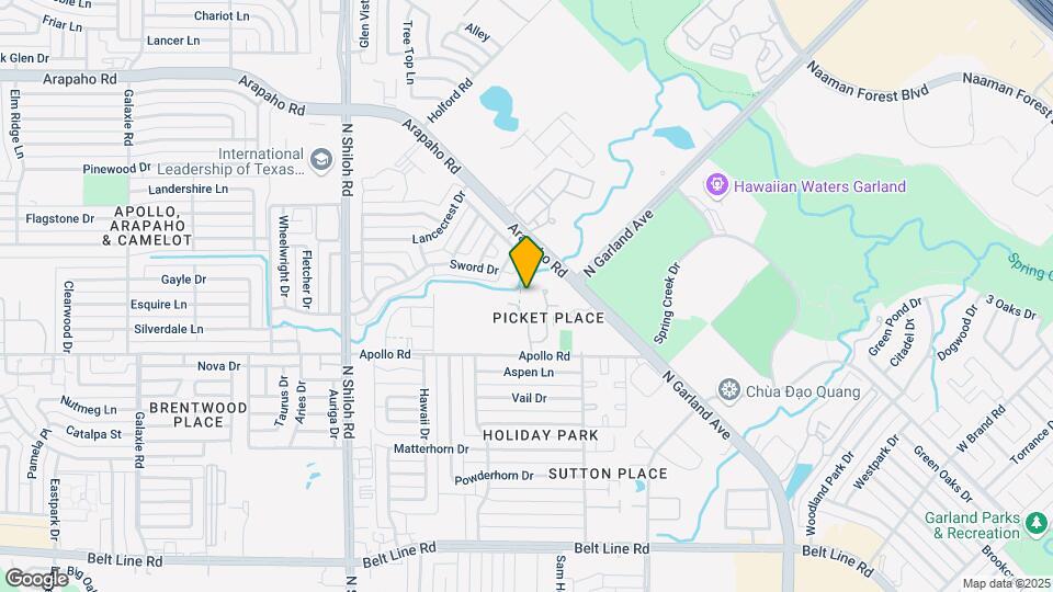 3918 Pickett Pl Dr Map and Location Details